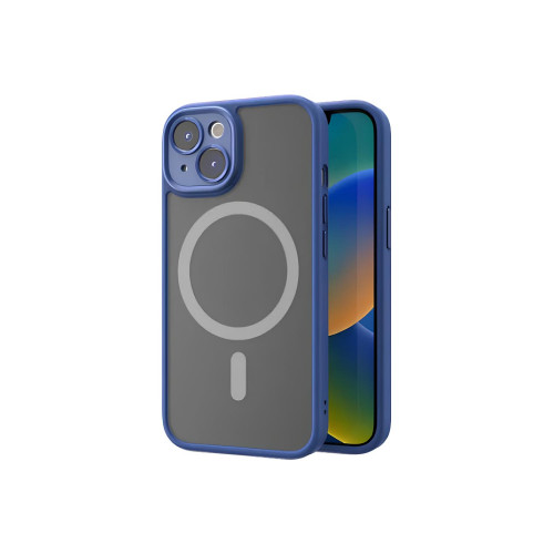 Чехол Rock для iPhone 14 Guard Magnet Full Camera /blue/